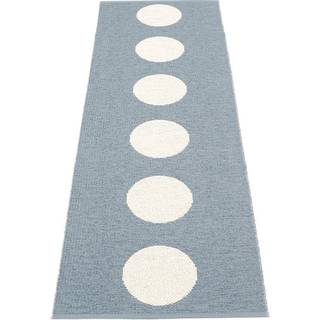 Pappelina Vera Gulvtæppe 70x225 Cm Storm/vanilla - Mønstrede tæpper Pvc Grå - VE3B722