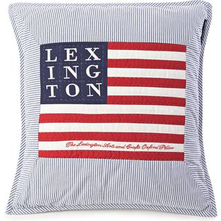 Lexington Icons Arts & Crafts pudebetræk 50x50 cm Blue/White