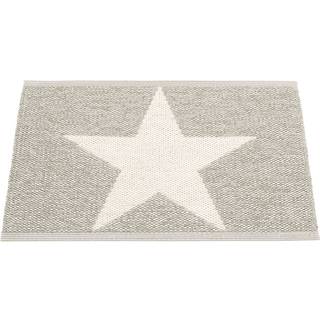 Pappelina Viggo One Dørmåtte 70x50 Cm Warm Grey/vanilla - Mønstrede tæpper Pvc Grå - VI9S705