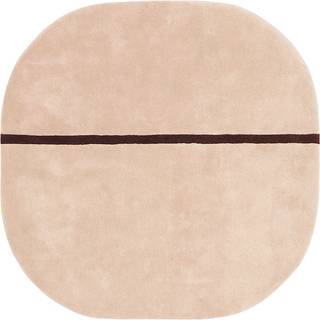 Normann Copenhagen Oona Gulvtæppe 140 x 140 cm Rose