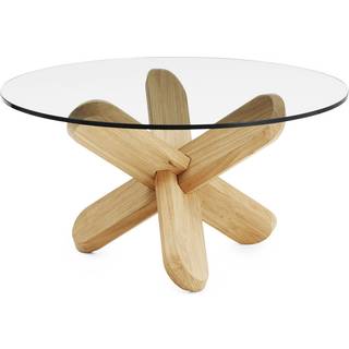 Normann Copenhagen Ding Bord Glas/ Egetræ