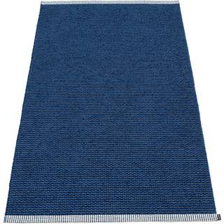 Pappelina Mono Gulvtæppe 85x160cm Dark Blue/denim - Ensfarvede tæpper Pvc Blå - MN3E816