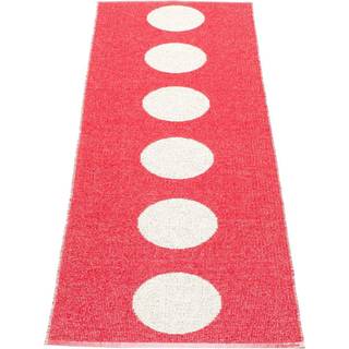 Gulvtæppe Vera, 70 x 225., red/vanilla