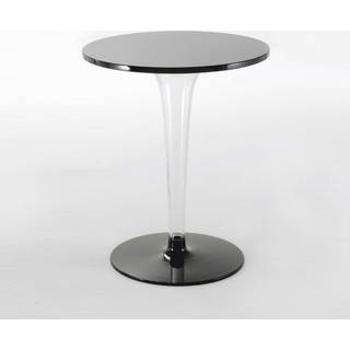 Kartell Tiptop Bord Krystal - Sidebord & Aflastningsbord Pmma Klar - 8600B4