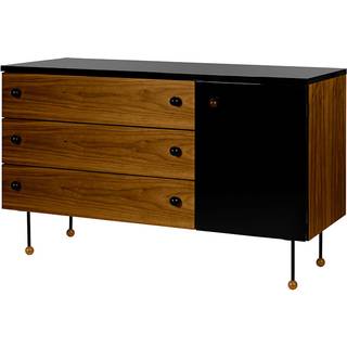 Gubi Grossman Kommode / - Kommoder Valnød Sort - 10003855