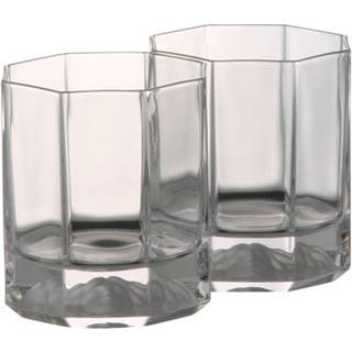 Rosenthal Glassware - 'Medusa Lumière' whisky glasses, set of two in Transparent Glass