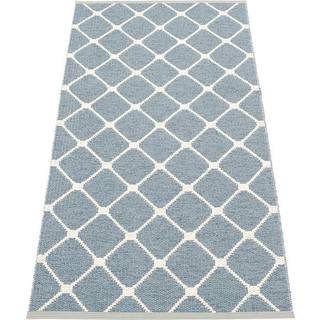 Pappelina Rex Gulvtæppe 70x160 Cm Storm/vanilla - Mønstrede tæpper Pvc Blå - RE3B716