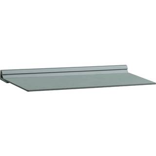 Slim Shelf i metallic læder - small