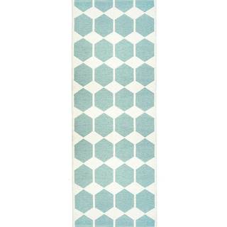 Brita Sweden Anna tæppe aqua (turkis) 70 x 100 cm