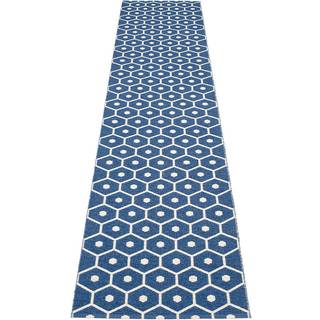 Pappelina, Honey tæppe 70x350 cm denim / vanilla