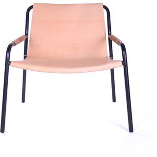 Ox Denmarq September Stol /sort - Lænestole Læder Cognac - OX10202-13