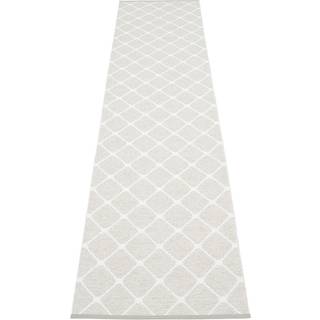 Pappelina Rex Gulvtæppe 70x430 Cm Fossil/white - Mønstrede tæpper Pvc Grå - RE9B743