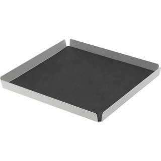 LindDNA bakke - Tray square small (nupo metallic/alu metallic)