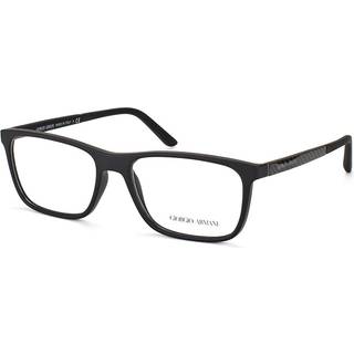 Giorgio Armani Mand AR7104 5063 Optiske stel Nylon Sort Transparent Firkantet Normal