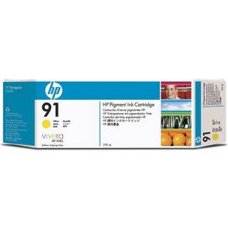 HP HP 91 Blækpatron Gul C9485A