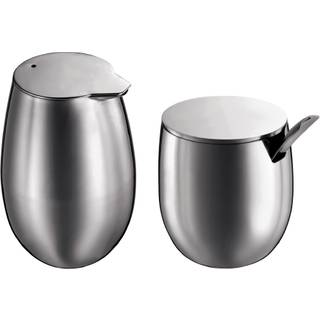 Bodum Bodum Columbia sukkerskål & flødekande blank