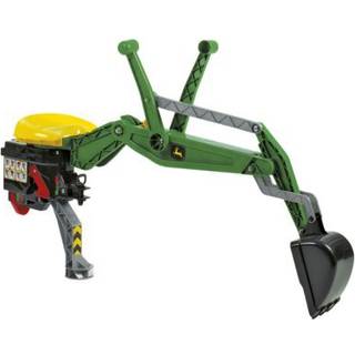 Rolly Toys rollyBackhoe: John Deere gravearm med sæde og støttefod til pedaltraktor