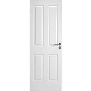 Swedoor Clever-line Style 04 formpresset fyldningsdør, hvid - 72,5 x 204 cm (8x21)