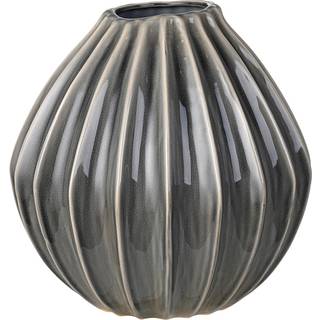 Broste Copenhagen Wide Vase 30 Cm Smoked Pearl - Vaser Grå - 14445114