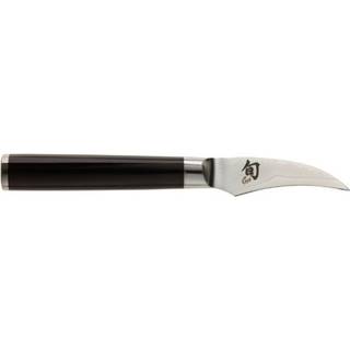 KAI Shun Classic Schälmesser 6 cm - Damaststahl - Griff Pakkaholz - Schwarz,Silber