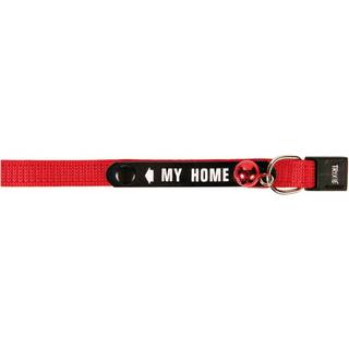 Trixie Cat collar reflective with My Home address tag - Assorted
