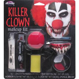 Horror Clown Make-up Kit 9-tlg.