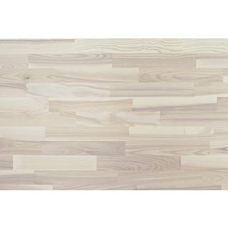 Moland Molaloc Classic Ask parketgulv, hvid matlak