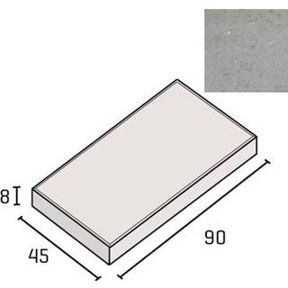 IBF soldaterflise 45x90x8 grå Sælges på palle a 20 stk