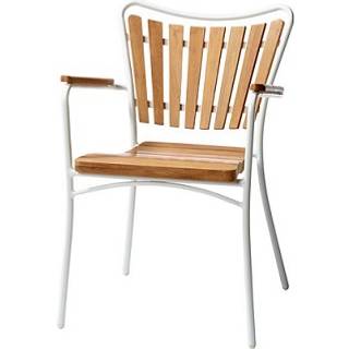 Kerteminde teak havestol, antracit stel