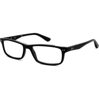 Ray - Ban Unisex RX5277 2000 Optiske stel Acetat Sort Transparent Firkantet Normal