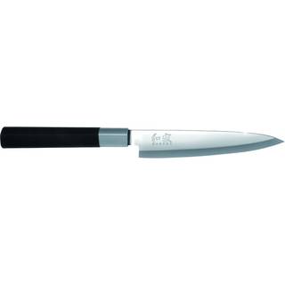 KAI Wasabi black Yanagiba 15 cm - Edelstahlklinge - Griff Kunststoff - Schwarz,Silber