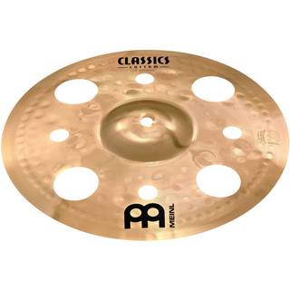 Meinl 12 """" Trash Splash Cymbal med huller - Klassikere Custom Brilliant - Made in Tyskland 2 -?rig garanti (CC12TRS -B)