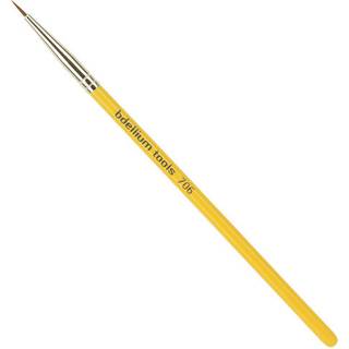 Bdellium Tools Professional Makeup Brush - Studio Series 706 Fine Point Eyeliner - Med bl?de syntetiske fibre til ultra -fine detaljer og foring