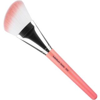 Bdellium Tools Professional Makeup Brush - Pink Bambu Series 990 Angled Face - Med blde syntetiske fibre til at piske pulver og brste overskyde