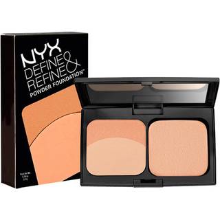 NYX PROF. MAKEUP Define & Refine Powder Foundation - Deep