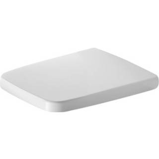 Duravit PuraVida toiletsæde i hvid med SoftClose