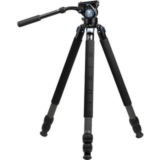 Sirui R-3213X Reporter X Tripod 10x Carbon with Fluid Video Head VH-10X