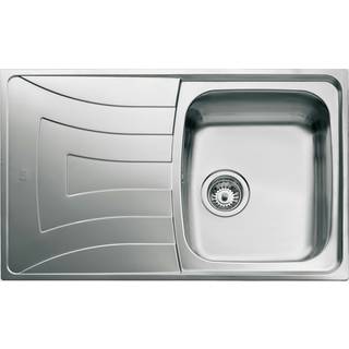 Juvel Køkkenvask Uni100d M/strainer Poleret    Kummemål: 340x400x170 Mm