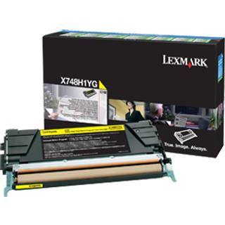 Lexmark Tonerkassette gul 10.000 sider X748H1YG