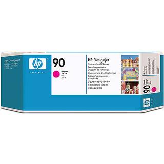 Magenta printhoved og Print Cleaner  - HP nr.90 -