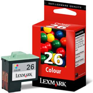 10N0026 LEXMARK 26 INK CARTRIDGE TRI-COLOR FOR X1100