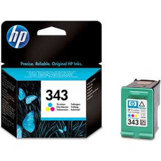 HP 343 / C8766EE Tri-Color Ink - Blækpatron Cyan, Magenta, Gul