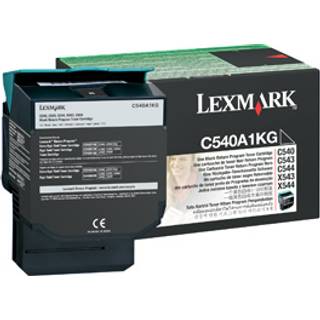 Kompatibel toner Lexmark C540 / C543 / C544 - C540H1KG sort 2500 sider