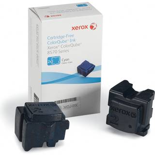 Xerox Fast blæk cyan 2stk 4.400 sider 108R00931