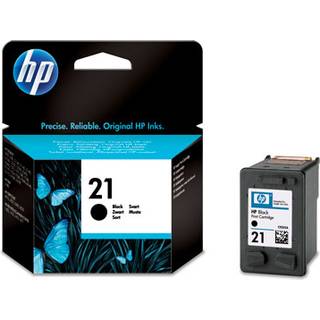 HP 21 / C9351AE Black Ink - Blækpatron Sort