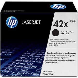 HP Original HP 42X LaserJet-tonerpatron med høj kapacitet, sort