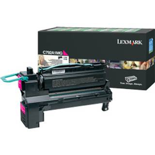 Lexmark C792A1MG Toner - Lasertoner Magenta