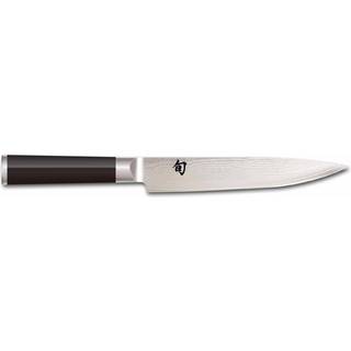 KAI Shun Classic Fleischmesser 18 cm - Damaststahl - Griff Pakkaholz - Schwarz,Silber
