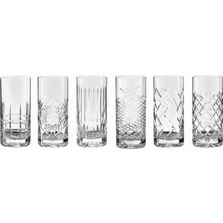 JFK highball glas krystal 6-pak