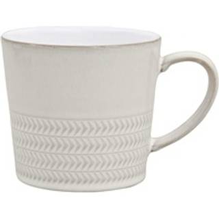 Natural Canvas Textured Large Mug -